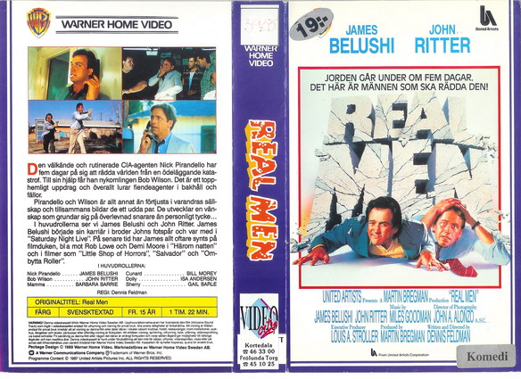 99662 REAL MEN (VHS)
